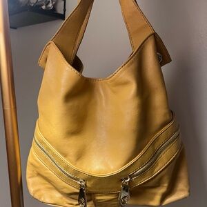 Michael Kors Trista Leather Hobo Bag
